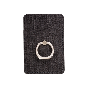 Leeman RFID Phone Pocket With Metal Ring Phone Stand
