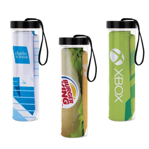 Dye-Sublimated Cooling Towel w/ Storage Tube