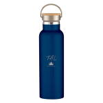 21 Oz. Tipton Stainless Steel Bottle With Wood Lid