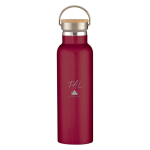 21 Oz. Tipton Stainless Steel Bottle With Wood Lid