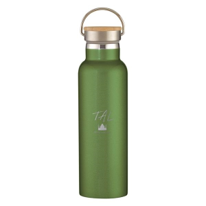 21 Oz. Tipton Stainless Steel Bottle With Wood Lid